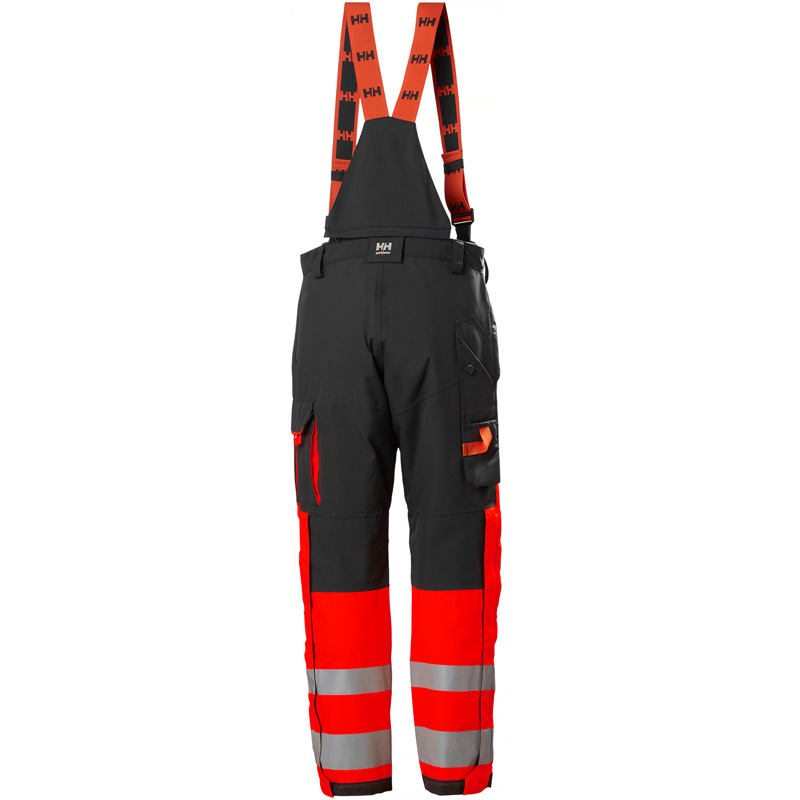 Spodnie zimowe odblaskowe Helly Hansen 71490_169 ALNA 2.0 WINTER PANT CLASS 1 kolor czerwony