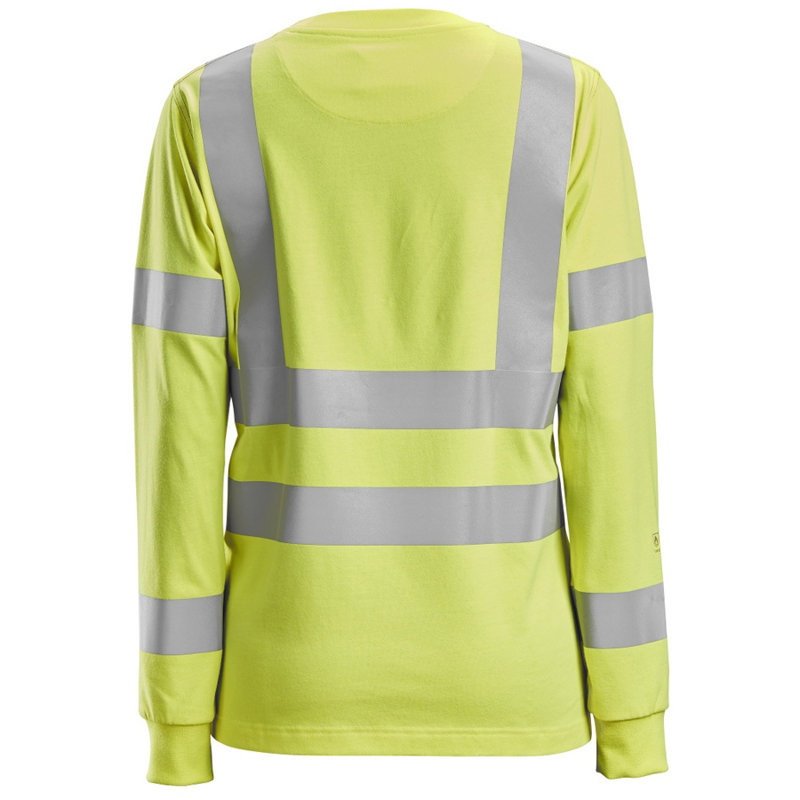 2476 T-shirt Odblaskowy ProtecWork – damski, długi rękaw, EN 20471/3/2 Snickers Workwear