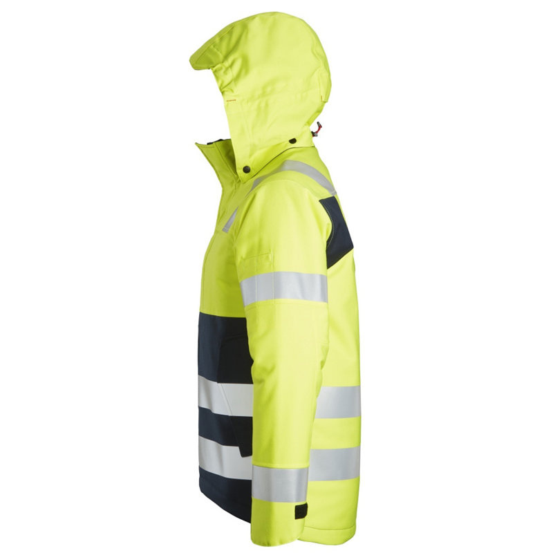 1163 Kurtka Odblaskowa Ocieplana z kapturem ProtecWork, klasa 3 Snickers Workwear