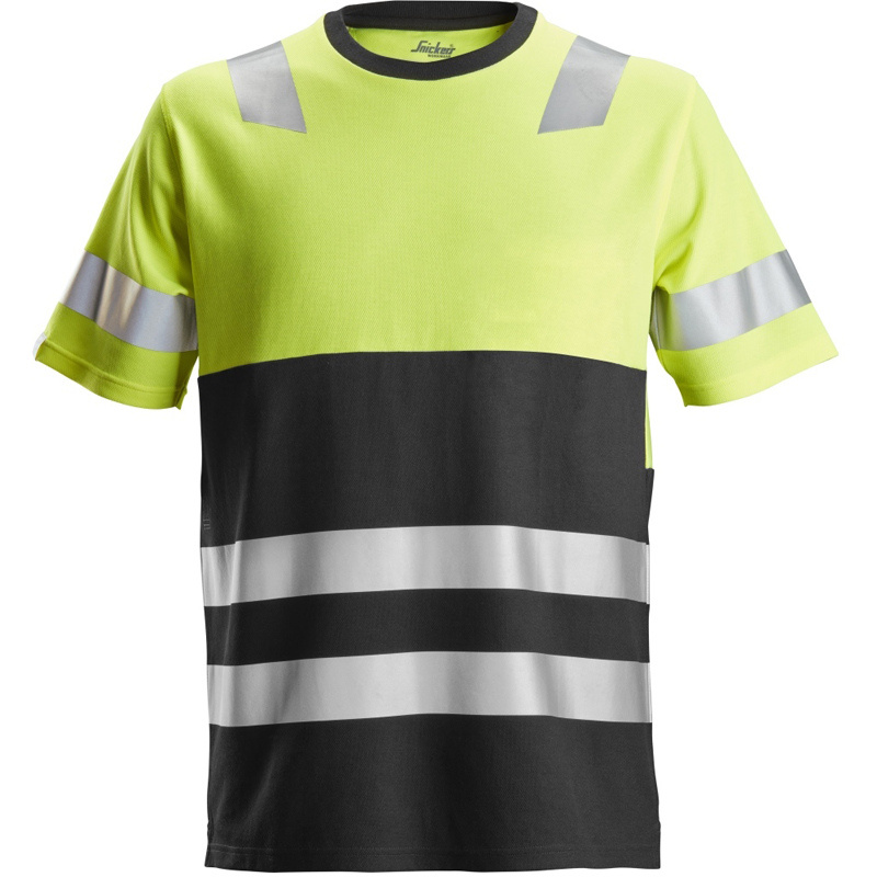 2534 T-shirt Odblaskowy AllroundWork, EN 20471/1 Snickers Workwear