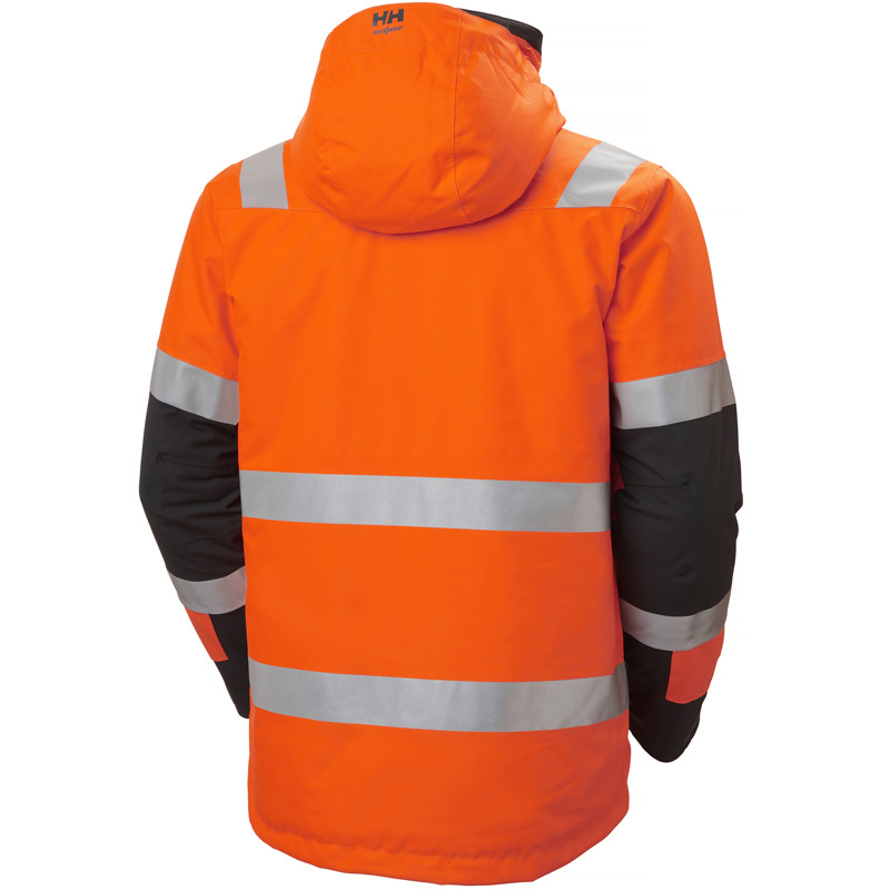 Kurtka zimowa odblaskowa Helly Hansen 71392_269 Parka Alna 2.0 kolor pomarańczowy