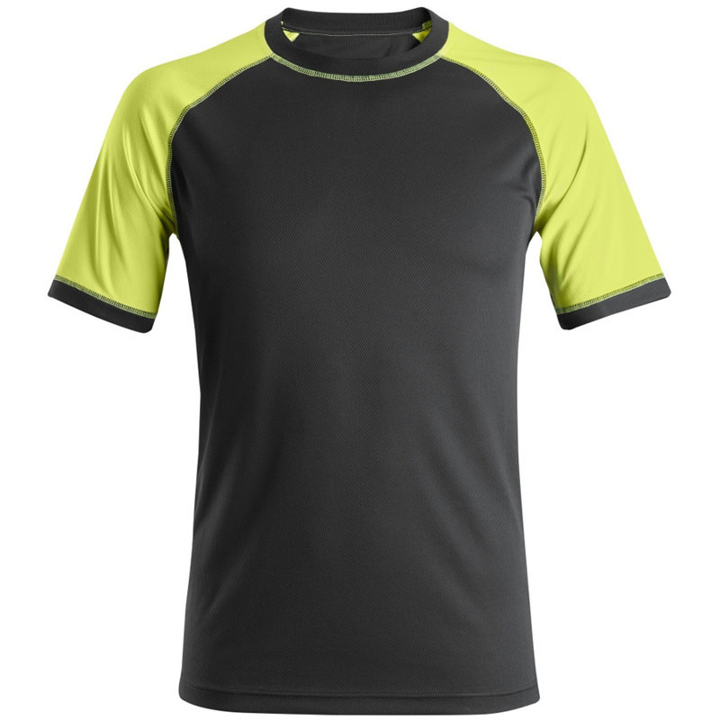 2505 T-shirt neonowy Snickers Workwear