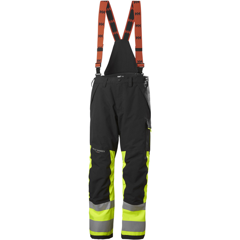 Spodnie odblaskowe Helly Hansen 71492_369 ALNA 2.0 SHELL PANT CLASS 1 kolor żółty