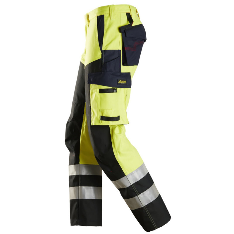 6365 Spodnie odblaskowe ProtecWork, wzmocnione, klasa 1 Snickers Workwear