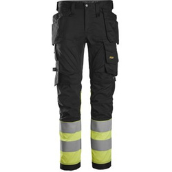 Spodnie Odblaskowe Stretch z workami kieszeniowymi, EN 20471/1 Snickers Workwear 62340466