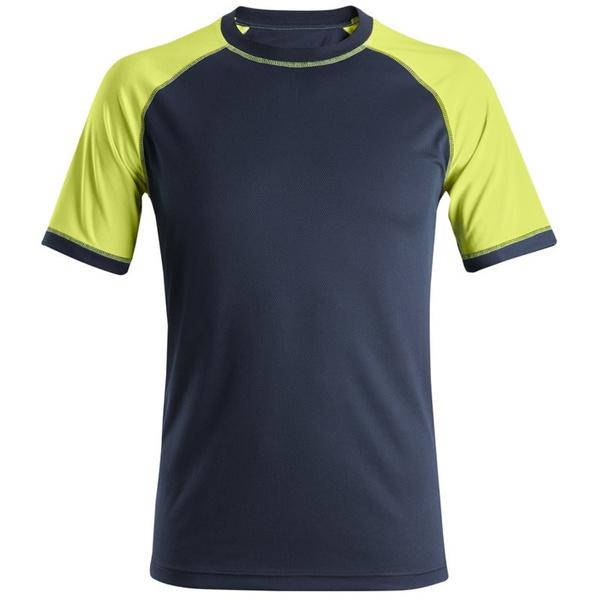 2505 T-shirt neonowy Snickers Workwear