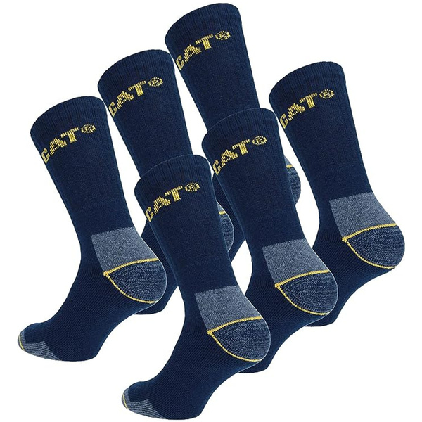 Skarpety CAT REAL WORK SOCKS GRANATOWE opak. 3 pary