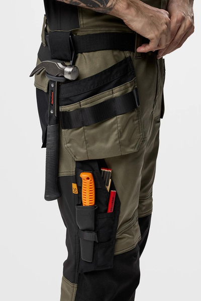 6012 Ogrodniczki stretch AllroundWork z workami kieszeniowymi  Snickers Workwear