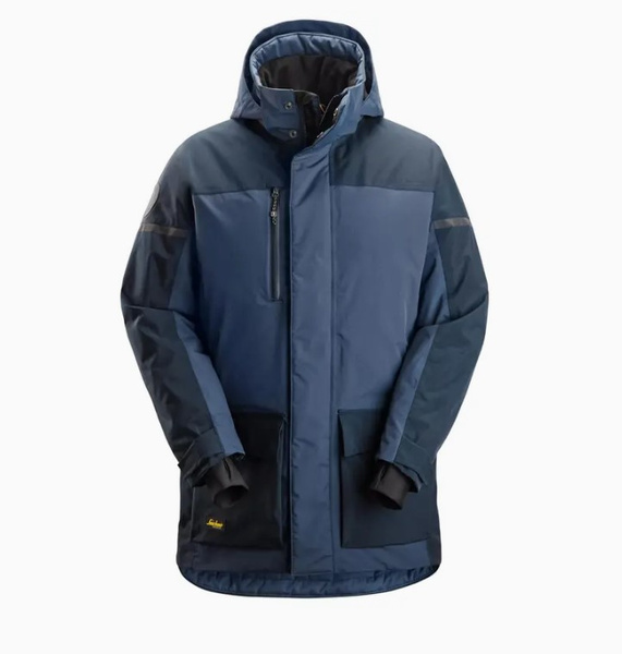 1801 Parka przeciwdeszczowa, ocieplana AllroundWork Snickers Workwear Kolor: Navy\Dark Navy