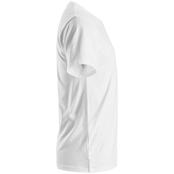 2526 T-shirt Organic Cotton AllroundWork Snickers Workwear biały