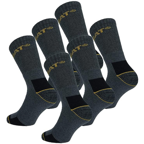 Skarpety CAT REAL WORK SOCKS SZARE opak. 3 pary