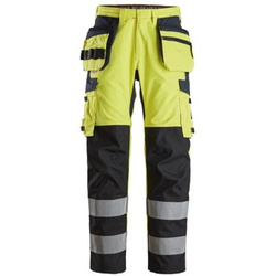 Spodnie Odblaskowe ProtecWork z workami kieszeniowymi, wzmocnione, EN 20471/2 Snickers Workwear 62646695
