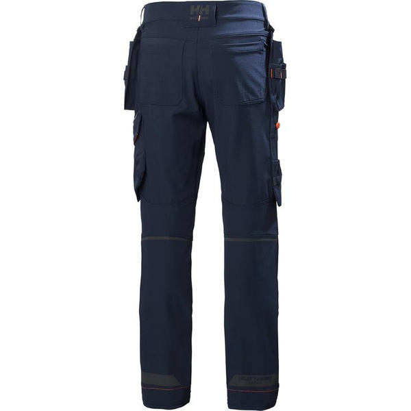 Spodnie Helly Hansen 77570_590 Kensington kolor granatowy