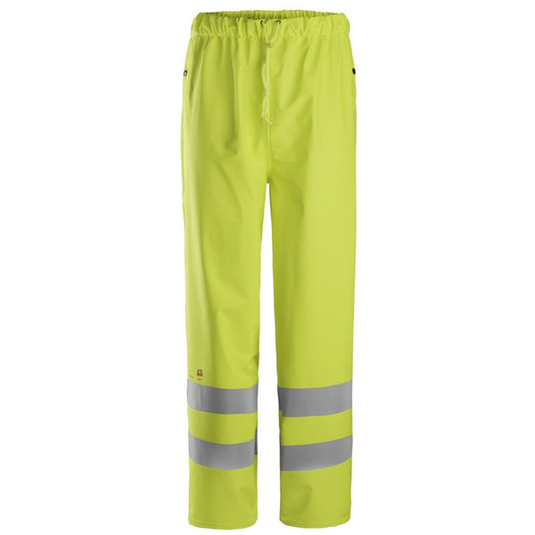 8267 Spodnie odblaskowe przeciwdeszczowe PU ProtecWork, EN 20471/2 Snickers Workwear