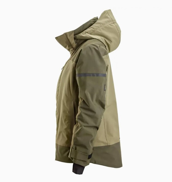 1177 Kurtka przeciwdeszczowa, ocieplana - damska AllroundWork Snickers Workwear Kolor: Khaki Green