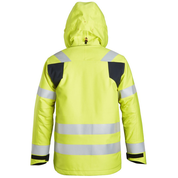 1163 Kurtka Odblaskowa Ocieplana z kapturem ProtecWork, klasa 3 Snickers Workwear