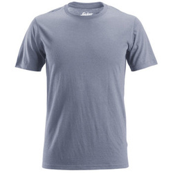 2527 T-shirt wełniany AllroundWork Snickers Workwear szary