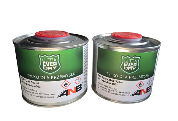 Ultra Ever Dry Zestaw Top + Bottom Coat 500ml