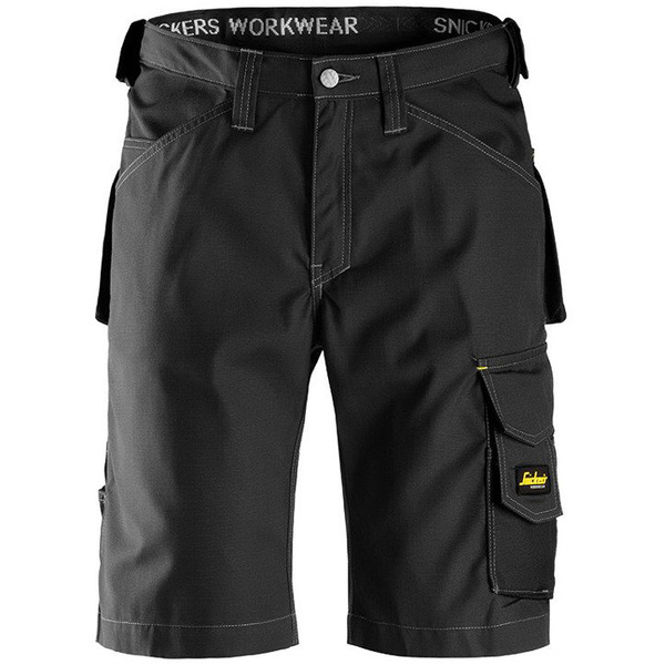 3123 Krótkie spodnie Rip-Stop (kolor: czarny) Snickers Workwear