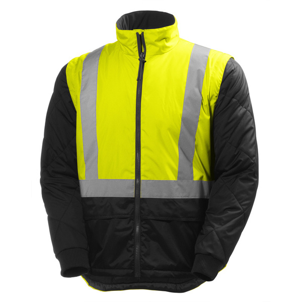 Kurtka odblaskowa Helly Hansen 71370_369 ALTA HI VIS CIS INSULATED WINTER JACKET kolor żółty