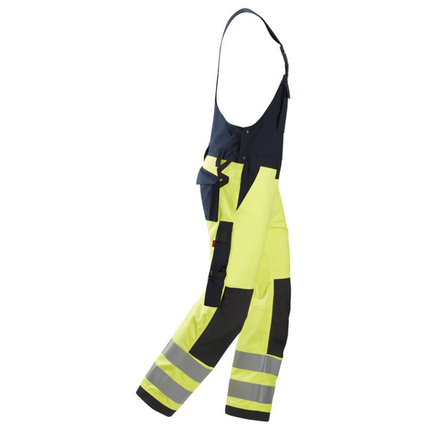 6060 Spodnie Odblaskowe ProtecWork z szelkami, EN 20471/2 Snickers Workwear