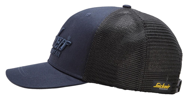 9001 Czapka z daszkiem Trucker Snickers Workwear Kolor Navy/Black