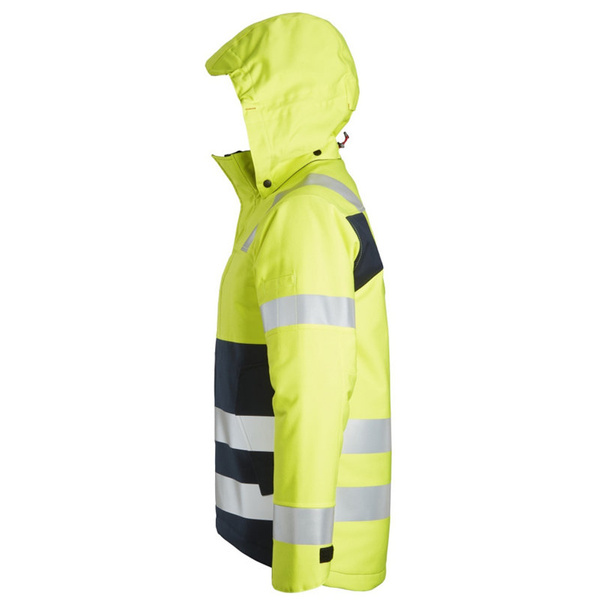 1163 Kurtka Odblaskowa Ocieplana z kapturem ProtecWork, klasa 3 Snickers Workwear