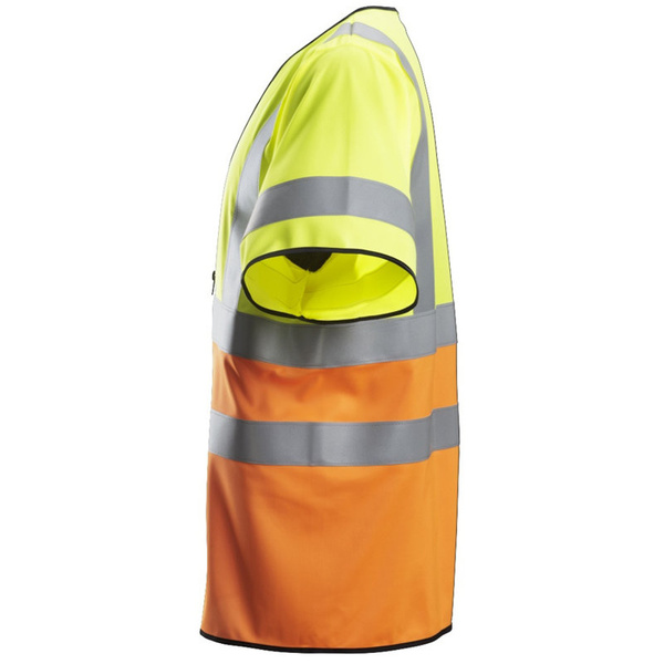 4361 Kamizelka Odblaskowa ProtecWork, klasa 3 Snickers Workwear żółto-pomarańczowa