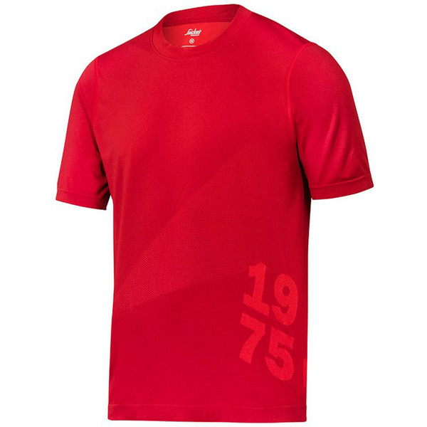 2519 T-shirt FlexiWork 37.5® (kolor: chili) - Snickers Workwear