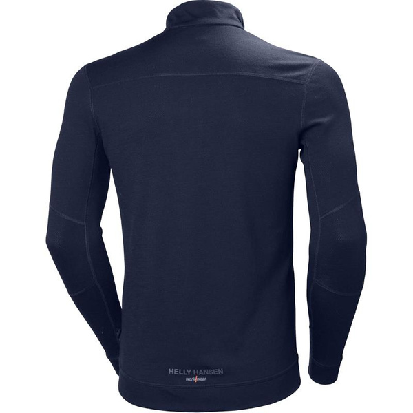 Koszulka termoaktywna Helly Hansen 75107_590 HH LIFA Merino kolor granatowy