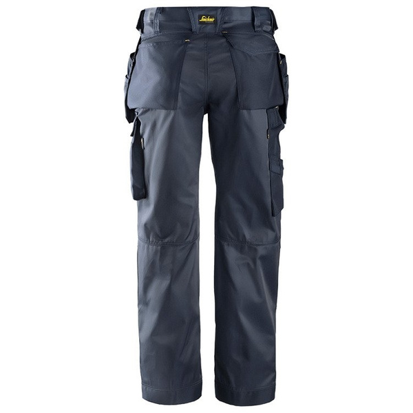 3212 Spodnie DuraTwill™ z workami kieszeniowymi (kolor: granat) Snickers Workwear