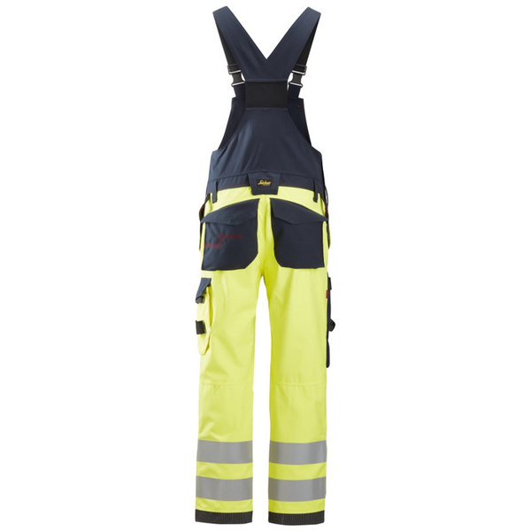 6060 Spodnie Odblaskowe ProtecWork z szelkami, EN 20471/2 Snickers Workwear