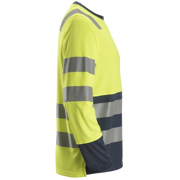 2433 T-shirt Odblaskowy AllroundWork – długi rękaw, EN 20471/2 Snickers Workwear