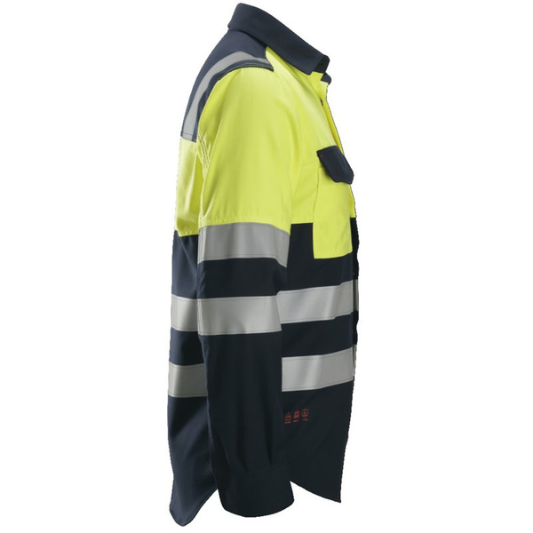 8563 Koszula Odblaskowa Spawalnicza ProtecWork – długi rękaw, EN 20471/1 Snickers Workwear