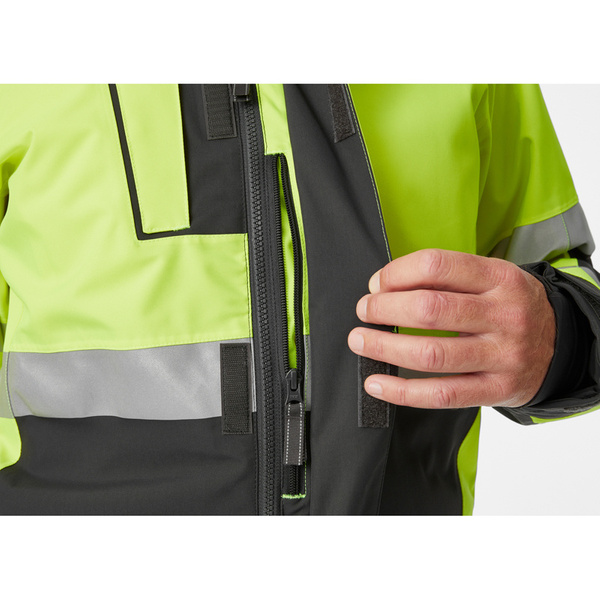 Kombinezon odblaskowy Helly Hansen 71695_369 ALNA 2.0 HI VIS WATERPROOF SHELL SUIT kolor żółty