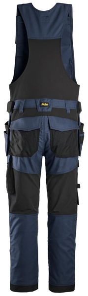6014 Ogrodniczki Canvas stretch z workami kieszeniowymi  Snickers Workwear