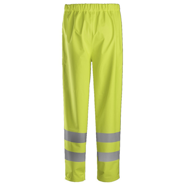 8267 Spodnie odblaskowe przeciwdeszczowe PU ProtecWork, EN 20471/2 Snickers Workwear