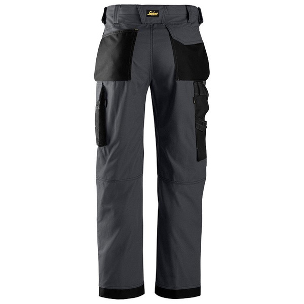 3314 Spodnie Canvas+  (kolor: stalowo-czarny) Snickers Workwear