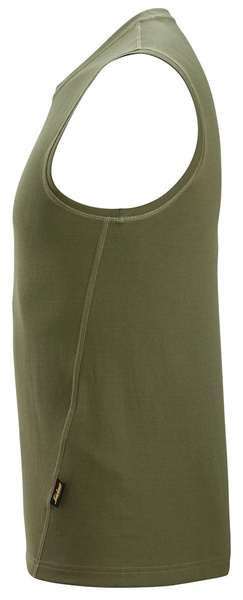 2956 Koszulka bez rękawów Stay Fresh Snickers Workwear Kolor Khaki Green