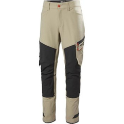 Spodnie Helly Hansen 77572_789 Kensington kolor beżowy