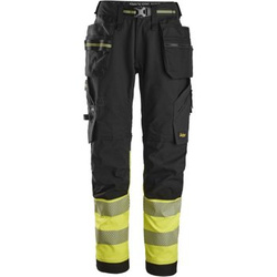 Spodnie Odblaskowe Stretch z workami kieszeniowymi, EN 20471/1 Snickers Workwear 69340466