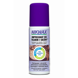 Impregnat do obuwia - tkanina i skóra spray-on (gąbka) 125ml Nikwax 791P01