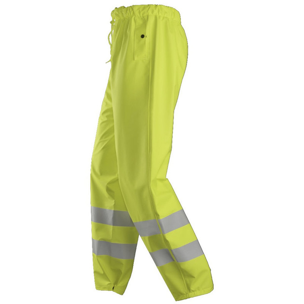 8267 Spodnie odblaskowe przeciwdeszczowe PU ProtecWork, EN 20471/2 Snickers Workwear