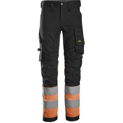 Spodnie Odblaskowe Stretch, EN 20471/1 Snickers Workwear 63340455