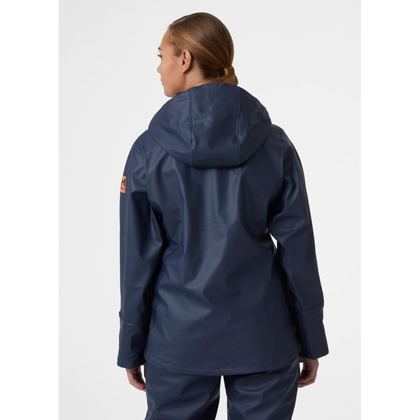 Damska kurtka przeciwdeszczowa Helly Hansen 70286_590 Luna kolor granatowy