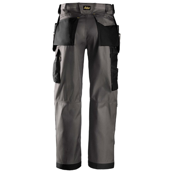 3212 Spodnie DuraTwill™ z workami kieszeniowymi (kolor: czarny stłumiony-czarny) Snickers Workwear