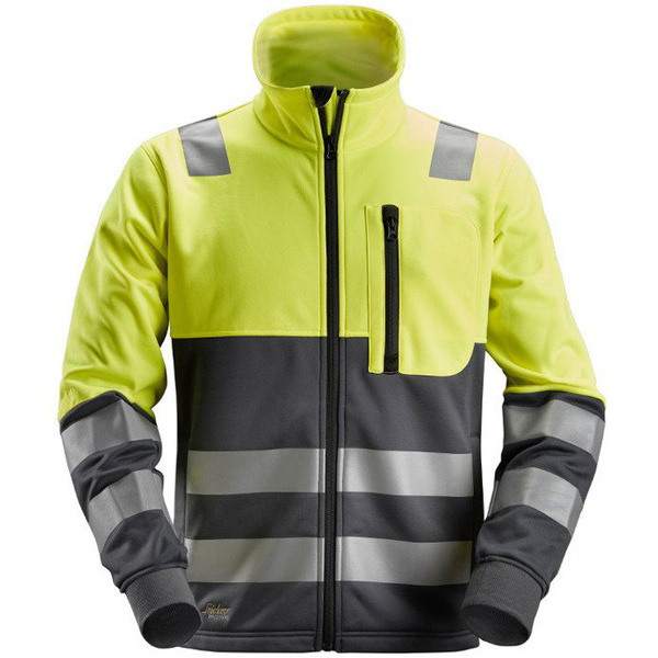 8035 Kurtka Polarowa Odblaskowa AllroundWork, EN 20471/2 Snickers Workwear żółta