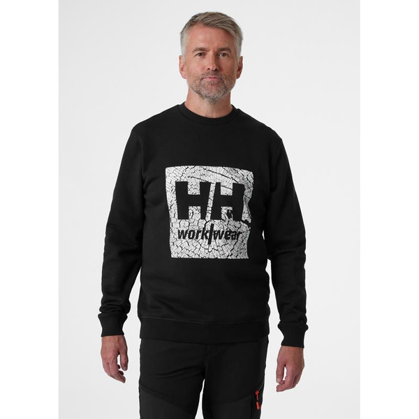 Bluza Helly Hansen 79263_990 Graphics/Logo kolor czarny