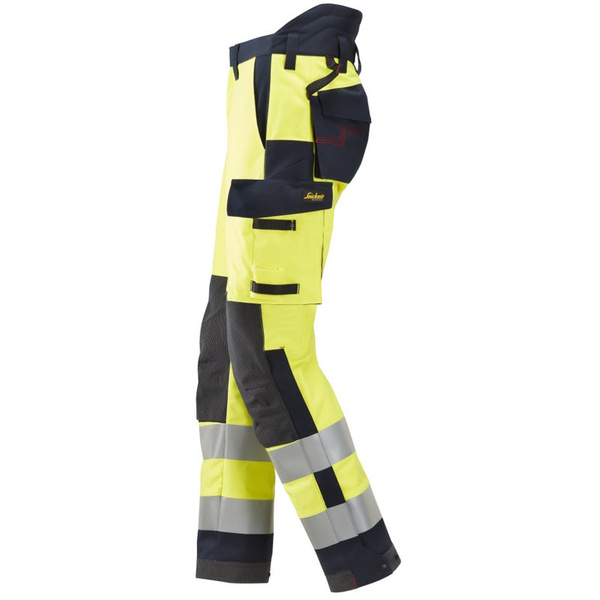 6663 Spodnie Odbalskowe Ocieplane ProtecWork, klasa 2 Snickers Workwear