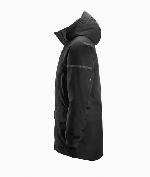 1801 Parka przeciwdeszczowa, ocieplana AllroundWork Snickers Workwear Kolor: Black